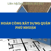 dịch vụ hoàn công nhà quận phú nhuận