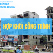 xin phép hợp khối công trình