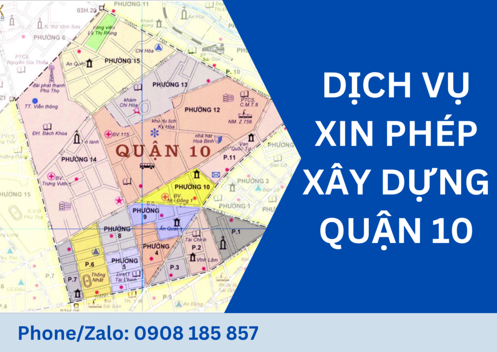 DỊCH VỤ XIN PHÉP XÂY DỰNG QUẬN 10