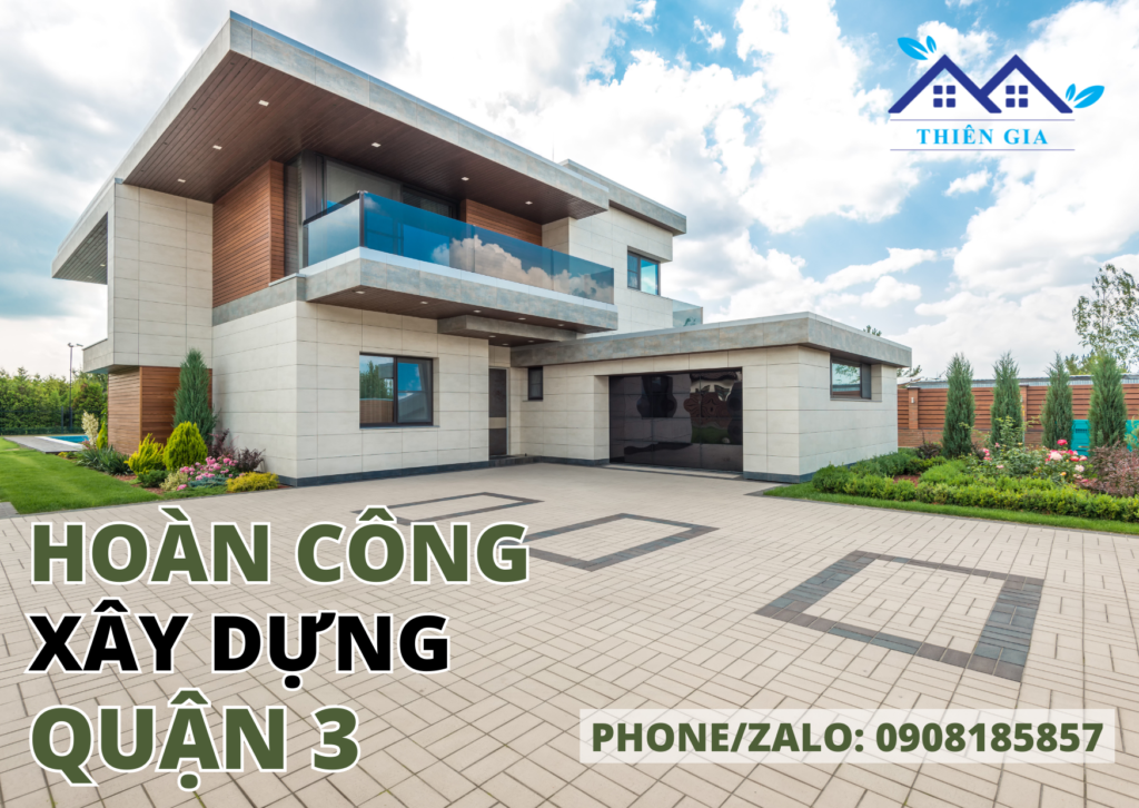 HOÀN CÔNG XÂY DỰNG QUẬN 3